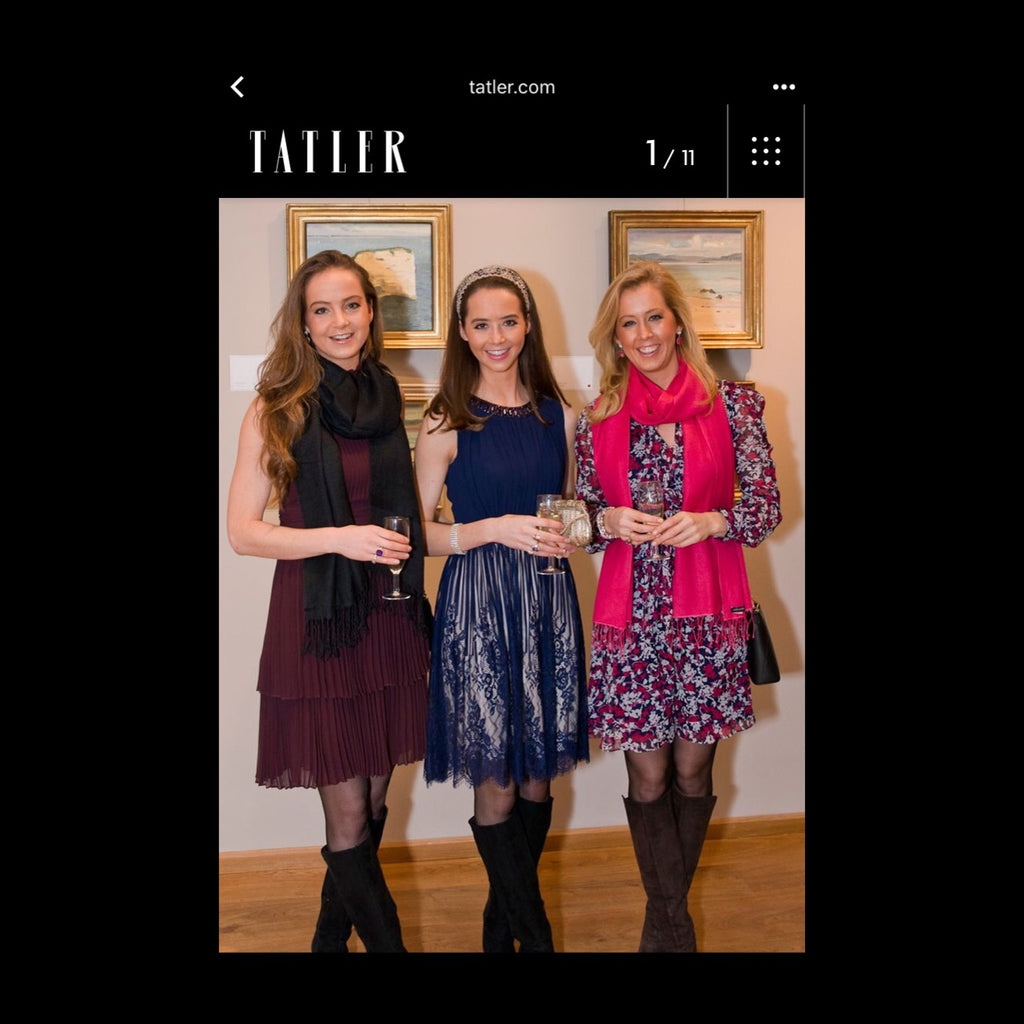 Araminta Landale Spotted in Tatler