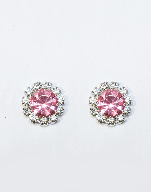 Light Pink Swarovski Studs