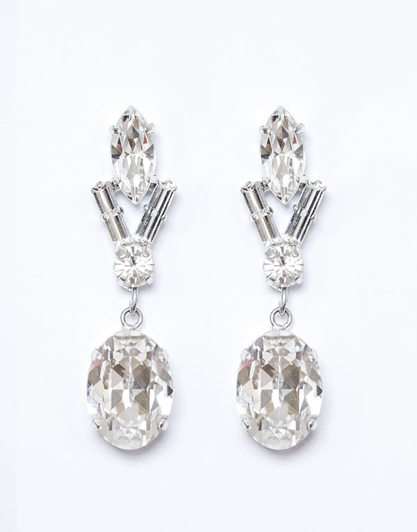 Rosemary Swarovski Earrings