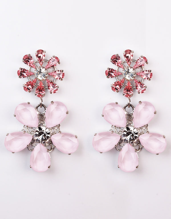 Daisy Crystal Swarovski Earrings