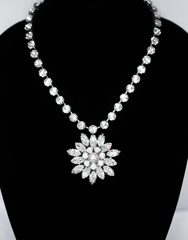 Snowflake Swarovski Necklace